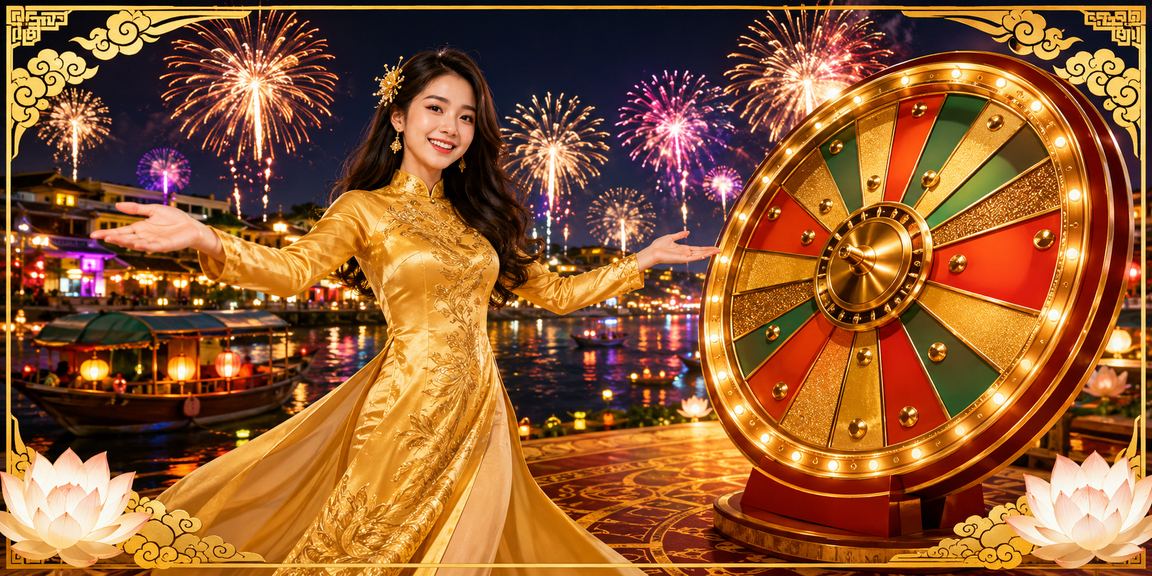 Bàn roulette kiểu Mekong truyền thống với người chơi Việt